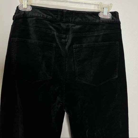 Paige Hoxton Ankle - Black Overdye Velvet size 28, skinny - Picture 9 of 16